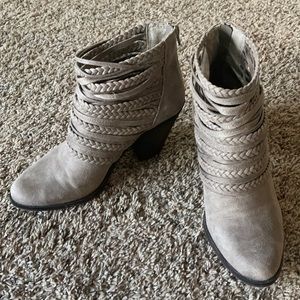 Fergie ankle booties size 10.